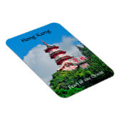 Hong Kong Pearl van de Orient Photo Magnet Magneet (Rechterzijde)