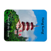 Hong Kong Pearl van de Orient Photo Magnet Magneet (Horizontaal)