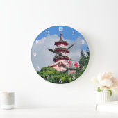 Hong Kong Pearl van de Orient Round Wall Klock Grote Klok (Huis)