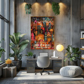 Hong Kong: Perla de Oriente Perfect Poster