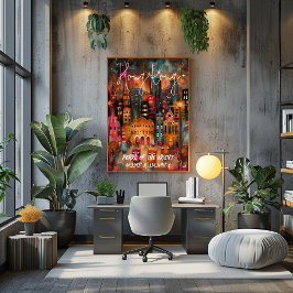 Hong Kong: Perla de Oriente Perfect Poster