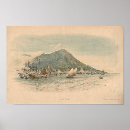 Hong Kong  Poster (Voorkant)