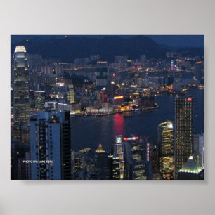 HONG KONG POSTER van LANI GIRO