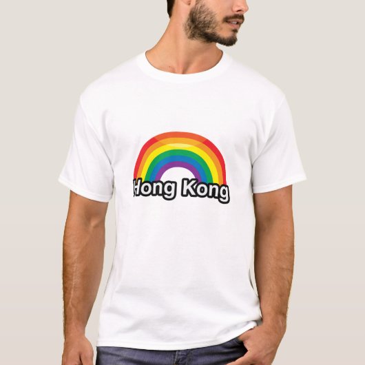HONG KONG PRIDE RAINBOW -.png T-shirt (Voorkant)