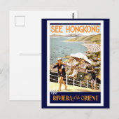 Hong Kong  Reise Briefkaart (Voorkant / Achterkant)