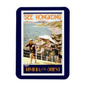 Hong Kong  Reise Magneet (Verticaal)