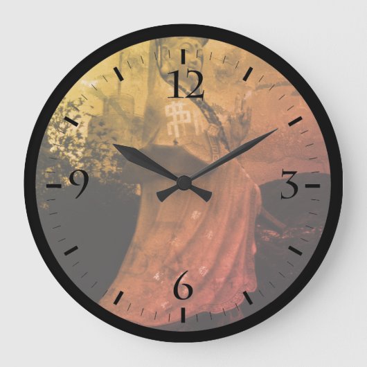  Hong Kong Repulse Bay Kwun Yam Beeldhouwwacht Grote Klok (Voorkant)