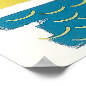 Hong Kong Retro Vintage Travel Poster (Hoek)