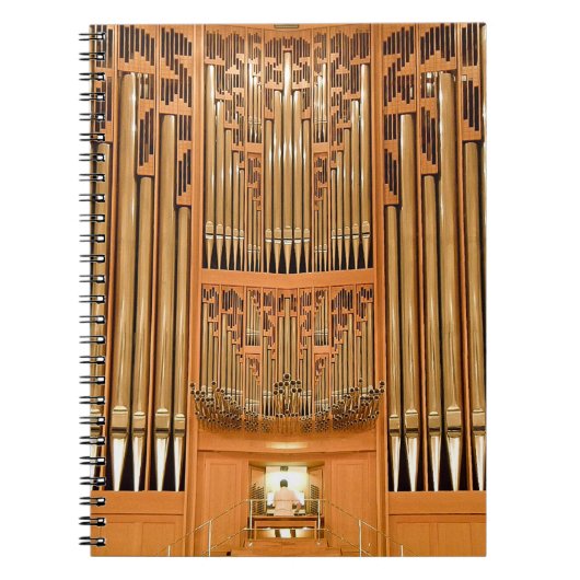 Hong Kong Rieger organ notepad Notitieboek (Voorkant)