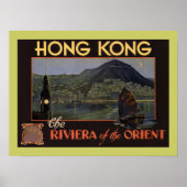 Hong Kong ~ Riviera van de Orient Poster (Voorkant)