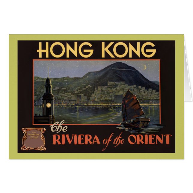 Hong Kong ~ Riviera van het Oosten (Voorkant Horizontaal)