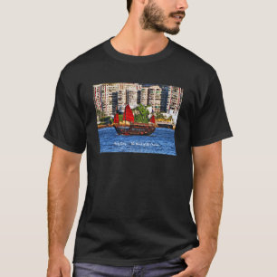 Hong Kong Sampan De parel van de Oriënt T-shirt