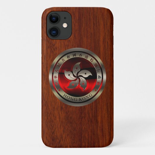 Hong Kong Seal on Mahogany Print Case-Mate iPhone Case (Achterkant)