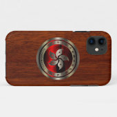 Hong Kong Seal on Mahogany Print Case-Mate iPhone Case (Achterkant (horizontaal))