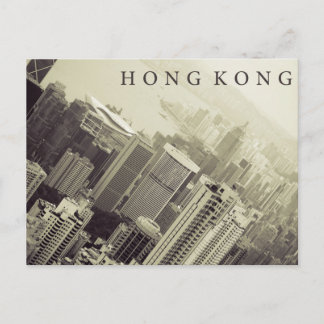 Hong Kong Skyline Briefkaart