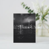 Hong Kong Skyline Briefkaart (Staand voorkant)
