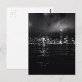 Hong Kong Skyline Briefkaart (Voorkant / Achterkant)