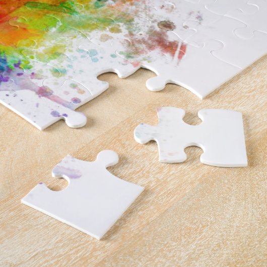 Hong Kong Skyline Legpuzzel (Zijkant)