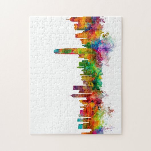 Hong Kong Skyline Legpuzzel (Verticaal)