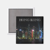 hong kong skyline magneet (Voorkant / Achterkant)