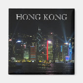 hong kong skyline magneet (Voorkant)
