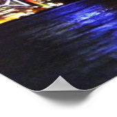 Hong Kong Skyline Poster (Hoek)