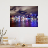 Hong Kong skyline Poster (Keuken)