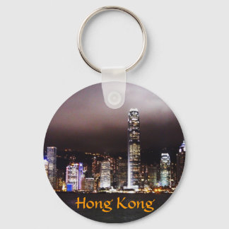 Hong Kong skyline sleutelhanger