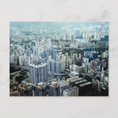 Hong Kong Skyscrapers Briefkaart (Voorkant)