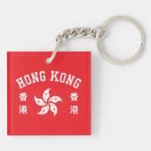 Hong Kong Sleutelhanger (Achterkant)