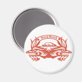 Hong Kong Stamp Magneet (Voorkant / Achterkant)