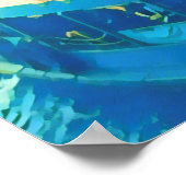 Hong Kong Star Ferry reiswiekdecor Poster (Hoek)