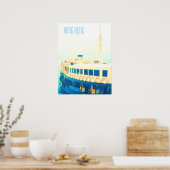 Hong Kong Star Ferry reiswiekdecor Poster (Keuken)