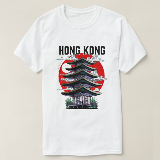 Hong Kong T-shirt (Design voorkant)