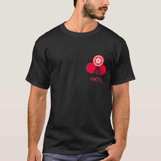 Hong Kong Table Tennis T-shirt (Voorkant)