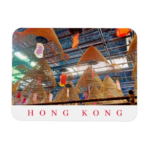 Hong Kong tempel wierook spoelen koelkast magneet