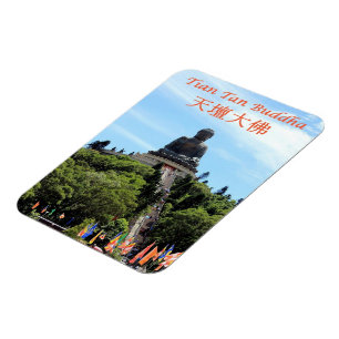 Hong Kong - Tian Tan Buddha - Magneet