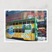 Hong Kong - Tramway Hongkongais - Briefkaart (Voorkant)