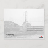 Hong Kong Tugboot Briefkaart (Achterkant)