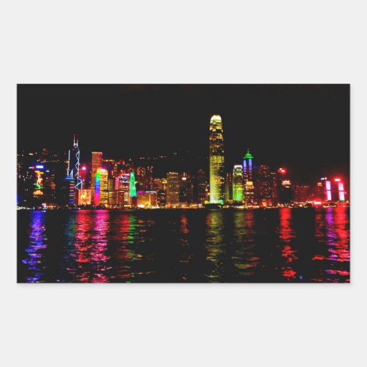 Hong Kong Victoria Harbor #2 Stickers (Voorkant)