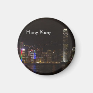 Hong Kong Victoria Harbor Magnet