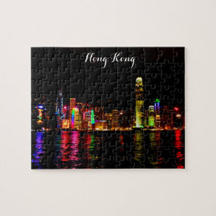 Hong Kong Victoria Harbour #2 Jigzaag Puzzle Legpuzzel