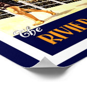 Hong Kong Vintage Reise Poster (Hoek)