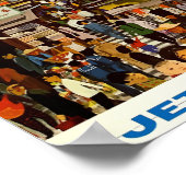 Hong Kong Vintage Travel Poster (Hoek)