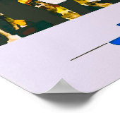 Hong Kong Vintage Travel Poster (Hoek)