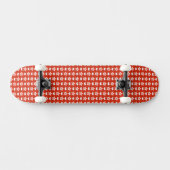 Hong Kong vlag kleuren harten patroon patriottisch Persoonlijk Skateboard (Horizontaal)