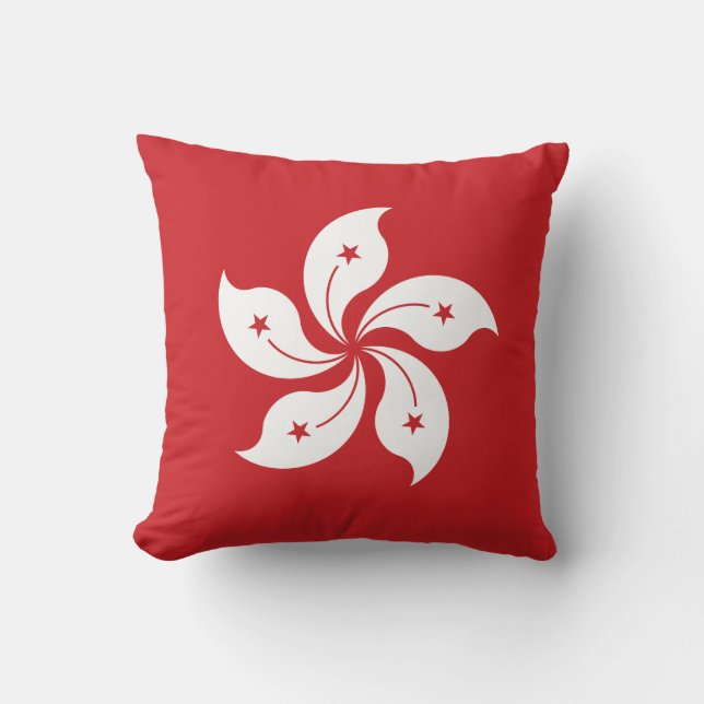 Hong Kong Vlag Kussen (Voorkant)