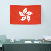 Hong Kong-vlag Spandoek (Beurs)