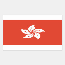 Hong Kong* Vlag Sticker