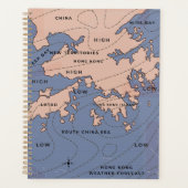Hong Kong  weerkaart Planner (Voorkant)